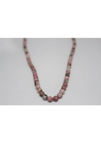 Rodokrozit Taşı Yarım Dizi 6mm (18CM Uzunluğundadır)