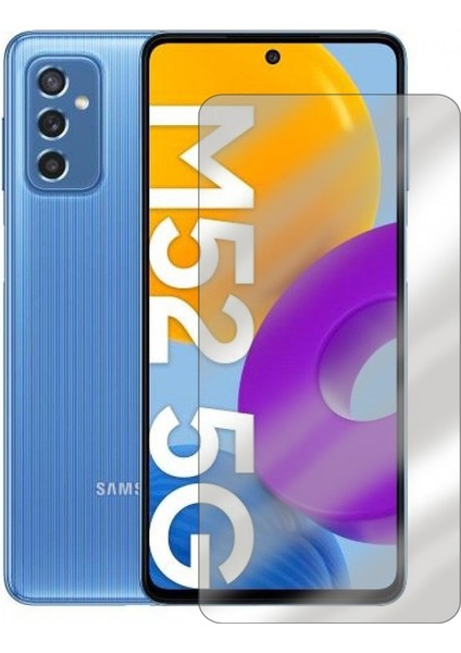 Samsung Galaxy M52 5g Nano Temperli Esnek Cam Ekran Koruyucu