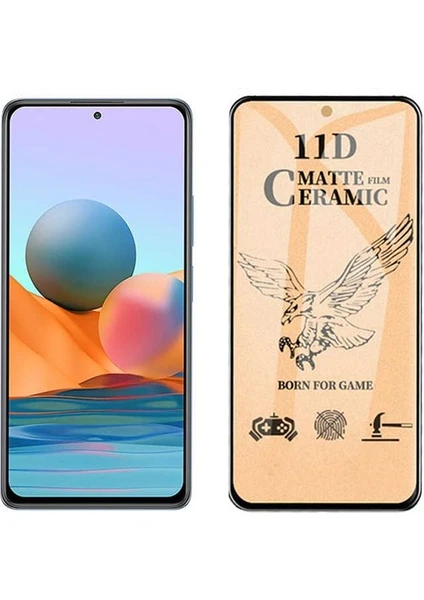 Efnan Store Xiaomi Redmi Note 10 Pro Tam Kapatan Mat Parmak Izi Bırakmayan Nano Seramik Cam