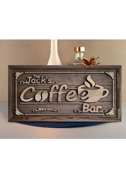 Özel Yapım Kabartma Figür Temalı Meşe Ağacı Ahşap Bar Tablosu, Ev Dekorasyonu, Duvar Dekoru, Bar Tablo-9