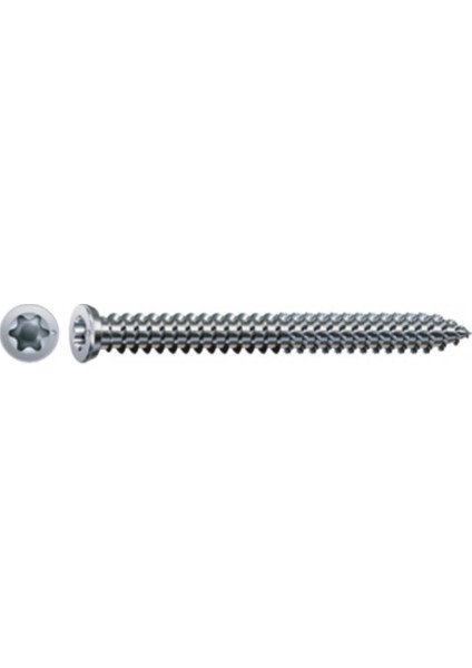 Spax-Ra Dübelsiz Montaj Vidası, 7,5 x 120 mm, 100 Adet, Tam Dişli, Havşa Başlı, T-Star Plus T30, Wırox Kaplama