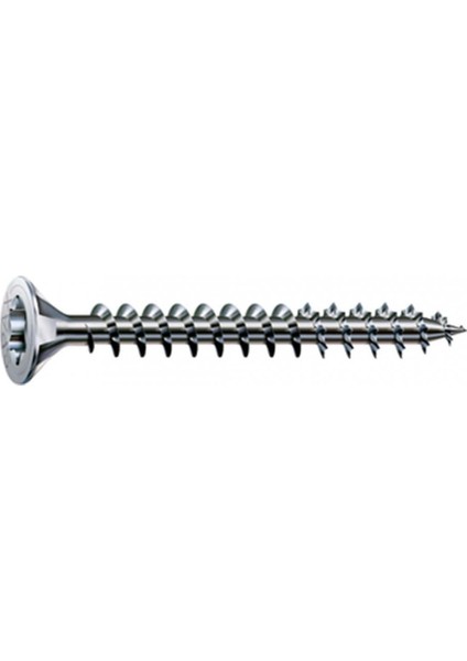 Evrensel Vida Sunta Vidası, 4 x 16 mm, 1.000 Adet, Tam Dişli, Havşa Başlı, T-Star Plus T20, 4kesici Uçlu, Wırox Kaplama