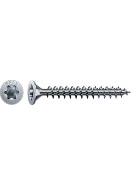 Evrensel Vida Sunta Vidası, 4 x 16 mm, 1.000 Adet, Tam Dişli, Havşa Başlı, T-Star Plus T20, 4kesici Uçlu, Wırox Kaplama