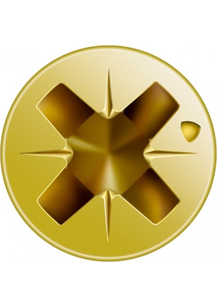 Cam Çıta Vidası, 3,5 x 40 mm, 200 Adet, Yarım Dişli, Havşa Başlı, Yıldız Z2, Kesici Uçlu, Yellox Kaplama modelleri