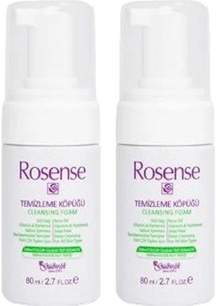 Temizleme Köpüğü 80 ml x 2 Adet