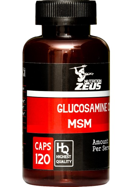 Zeus Nutrition Glucosamine Chondroitin 120 Kapsül