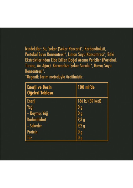 The Organıcs By Red Bull ® Dark Orange 250 ml Organik Gazlı Içecek modelleri