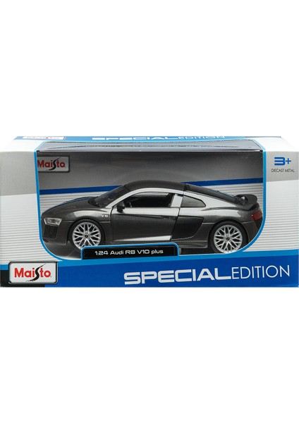 1/24 Audi R8 V10 Plus Model Araba - Gri indirimleri