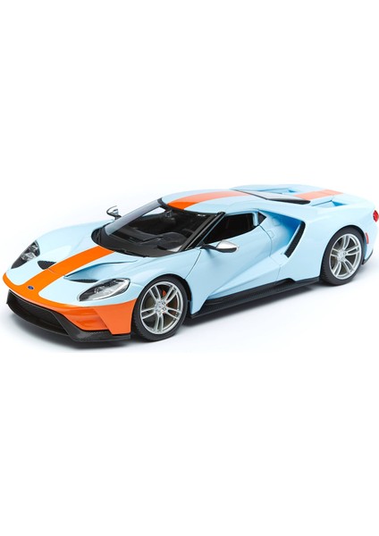 1/18 2019 Ford Gt Model Araba - Açık Mavi