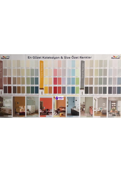 Fit Plastik Iç Cephe Boyası 3.5 kg + Marshall Fit Extra Tavan Boyası 3.5 kg fırsatları