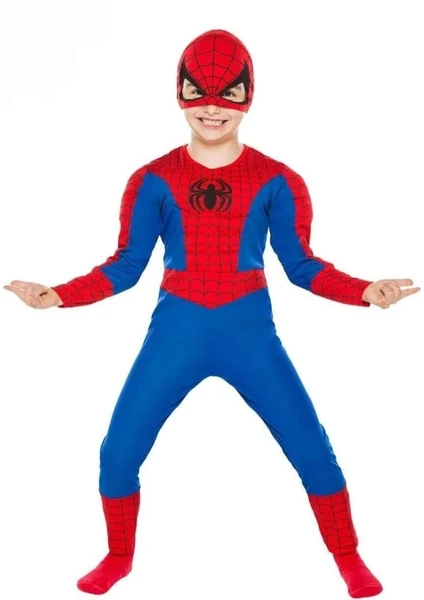 Janjan Kostüm Örümcek Adam Spider Man Kostüm