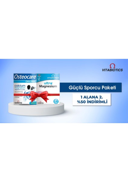 30 Tablet + Ultra Magnesium - Güçlü Sporcu Paketi modelleri