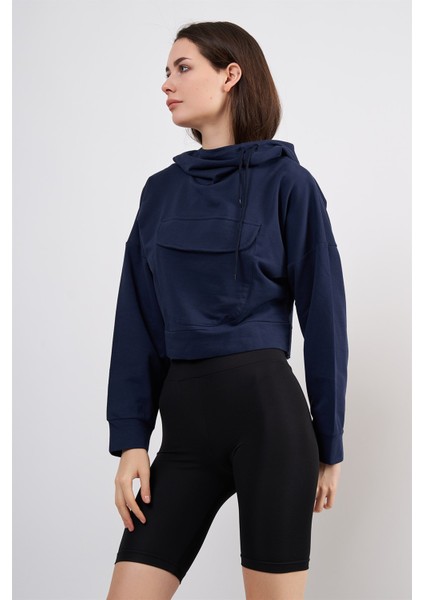 Thecatu Önden Cepli Kapuşonlu Sweatshirt B04