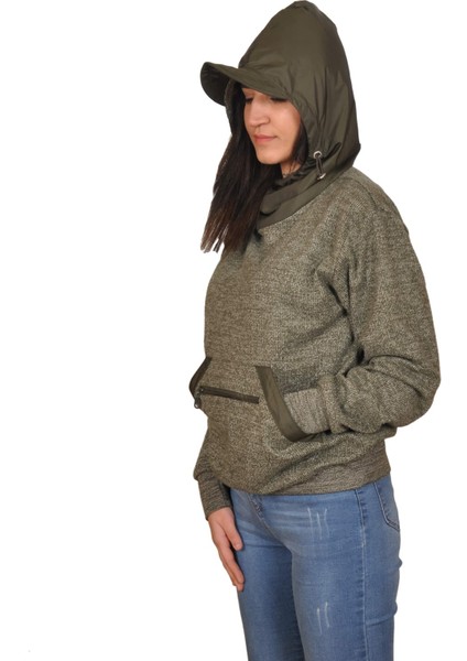 Thecatu Kapuşonlu Kanguru Cepli Unisex Sweatshirt 002 fırsatları