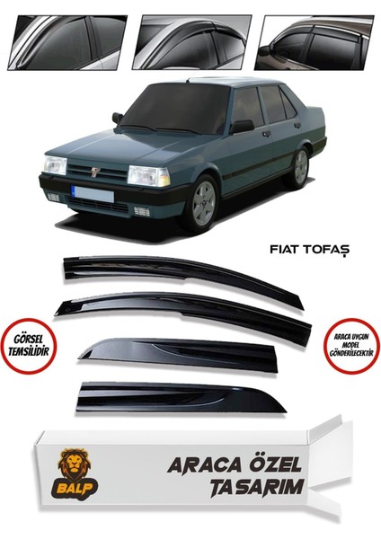 Tofaş Şahin Doğan Kartal 131 Cam Rüzgarlığı Rüzgarlık Mügen Tip 4'lü
