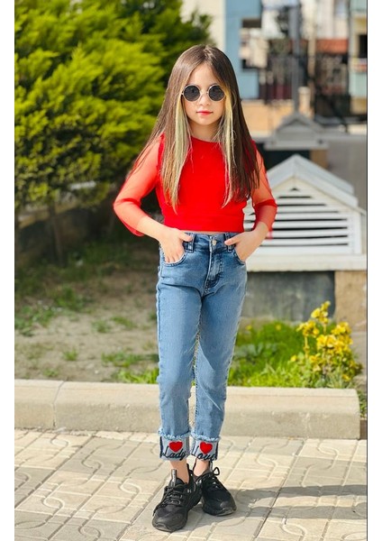 Tişört - Kot Pantolon Takım