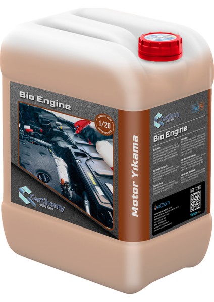 Bio Engine Motor Yıkama 13KG 1/20 Konsantre