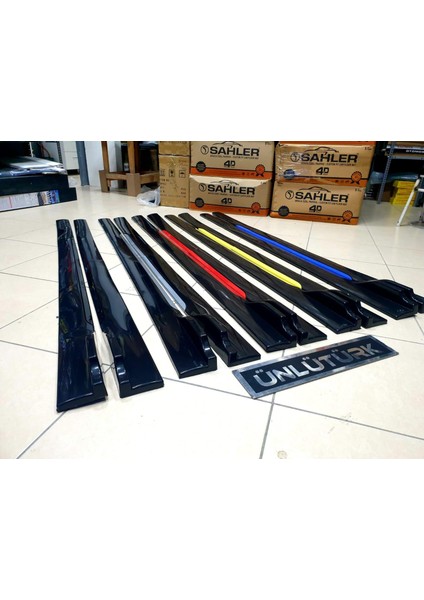 Otocizgi Üniversal Piano Black Siyah Renkli Kulaklı Flaplı Marşpiyel Lipi