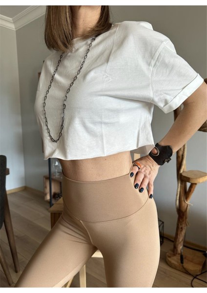 Yüksek Bel Toparlayıcı Spor Tayt modelleri