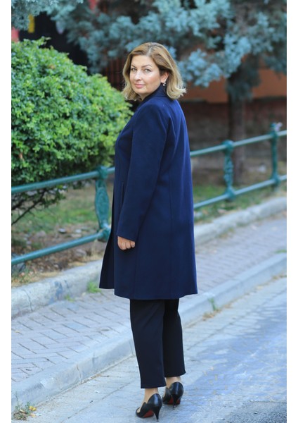 Yare Kadın Anne Düğmeli Kısa Kaşe Kaban fırsatları