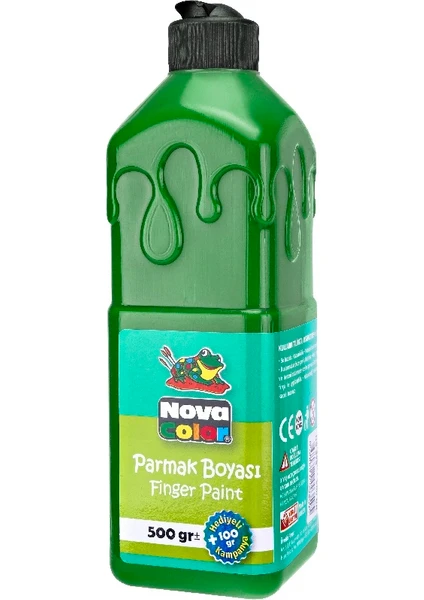 Nova Color Parmak Boyası 500 Gr Yeşil Nc-373