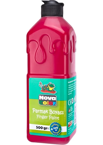 Nova Color Nc-371 Parmak Boyası 500 Gr Kırmızı