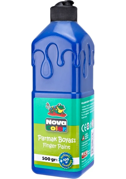 Nova Color Parmak Boyası 500 Gr Mavi Nc-372