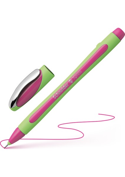 Xpress 0,8 Mm Fiber Uçlu Kalem Pembe