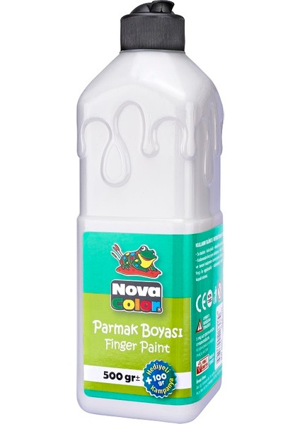 Nova Color Parmak Boyası 500 Gr Beyaz Nc-374