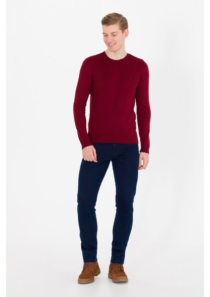 Erkek Bordo Triko Kazak 50251887-VR014 modelleri