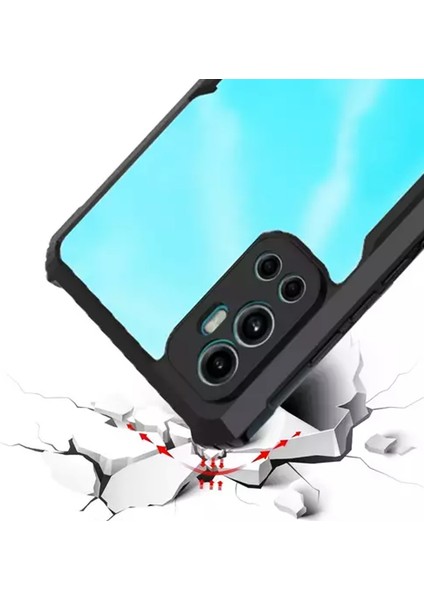 Infinix Hot 12 ile Uyumlu Airbag Serisi Darbeye Dayanıklı Köşe Korumalı Tpu Kılıf - AL3370