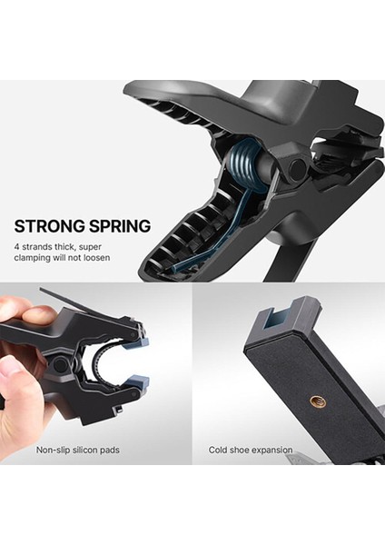 Mp-4 Aksiyon Kamera ve Telefon Jaws Kıskaç Aparatı indirimleri