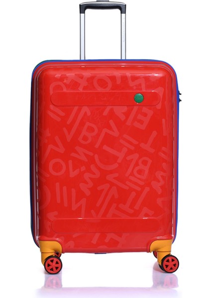 14BNT200-02-KR Kırmızı Unisex Orta Boy Bavul
