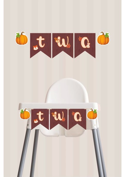 Orman Hayvanları Two Banner *kalın Kağıt