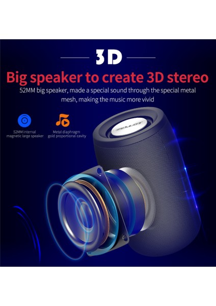 S32 Kablosuz Bluetooth Hoparlör Taşınabilir Subwoofer Bluetooth 5.0 Tws (Yurt Dışından) indirimleri