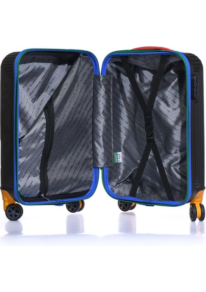 14BNT100-03-GR Gri Unisex Kabin Boy Bavul fırsatları