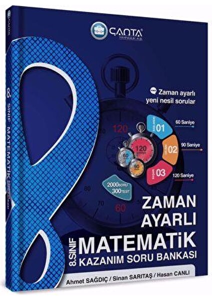 Çanta Yayınları 8. Sınıf Matematik Soru Bankası 2023