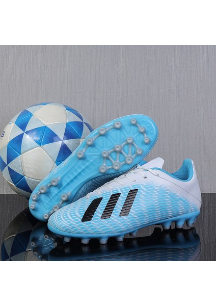 Erkek Nefes Alabilen Futbol Ayakkabısı - Mavi (Yurt Dışından) fırsatları