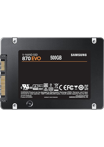 870 Evo 500GB 560MB-530MB Sata SSD