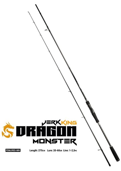 Dragon Monster 275CM 20-60GR Spin Kamışı