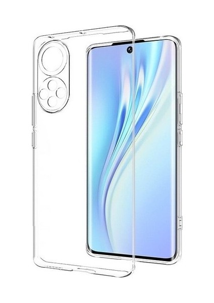 Huawei Nova 9 Kamera Korumalı Şeffaf Yumuşak Silikon Kılıf