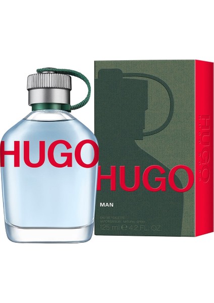 Hugo Boss Green Yeni Çevre Dostu Jelatinsiz Tasarım Edt Erkek Parfüm 125 ml