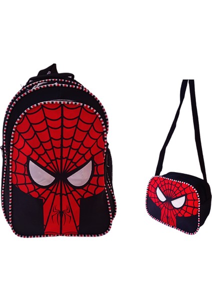 1113 Örümcek Adam Beslenme Çantalı Sırt Çantası