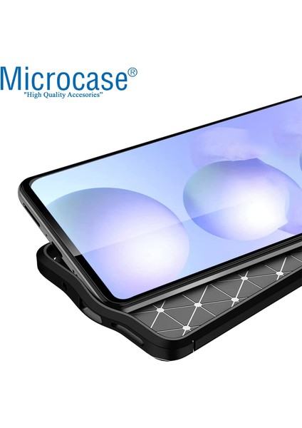 Samsung Galaxy S23 Plus Leather Serisi Deri Efekt Silikon Kılıf - Siyah AL3337