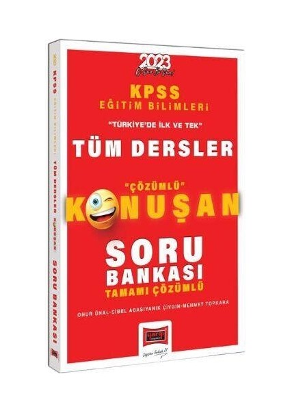 2023 KPSS Eğitim Bilimleri Tüm Dersler Tamamı Çözümlü Konuşan Soru Bankası