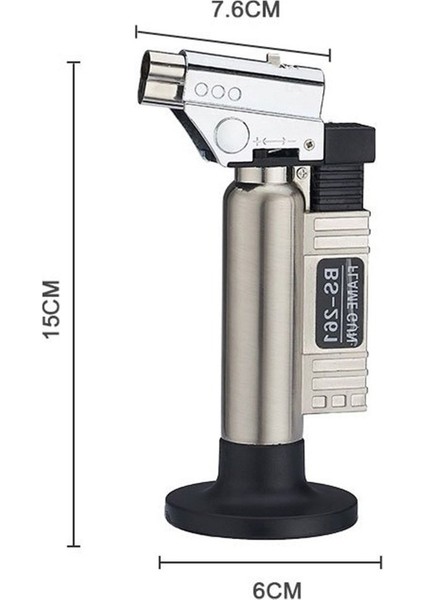 Çeliktorch BS-260 Jet Pürmüz Çakmak Mavi Alev Mangal Kamp Çakmağı Nargile Çakmağı Nargile Pürmüz modelleri