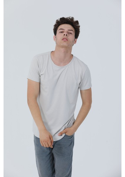 Rahat Fit Erkek Tshirt 5001-BE
