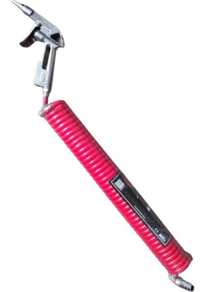 Snc Green 5 Metre Metal Tabancalı Polietilen Spiral Hava Hortumu Tır&traktör Için Mini Uçlu Yerli modelleri