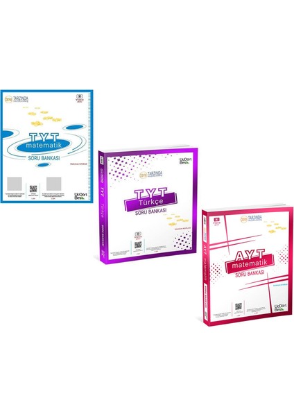 TYT Matematik TYT Türkçe AYT Matematik Soru Bankası 3 Kitap Set