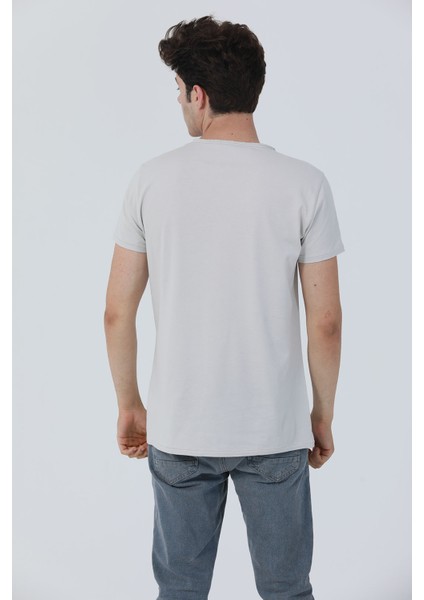 Rahat Fit Erkek Tshirt 5001-BE fırsatları